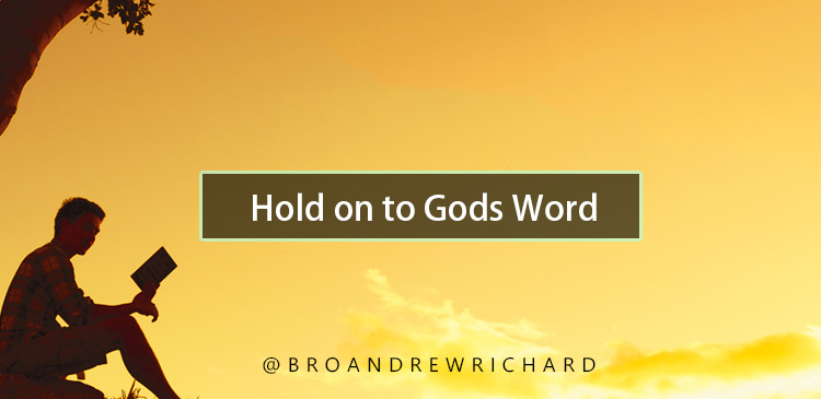 No matter what lie the devil throws at you, no matter how shaky your life feels, cling on to God’s Word. When you feel like you’re sinking, let God be your Rock. Hold on to Him; hold on to His Word. 